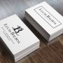 Digital Offset Printing 230gsm Fine Linen Card Business Card
