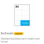 Digital Offset Printing 230gsm Fine Linen Card Business Card