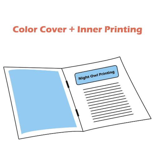 Color Cover + Inner Printing